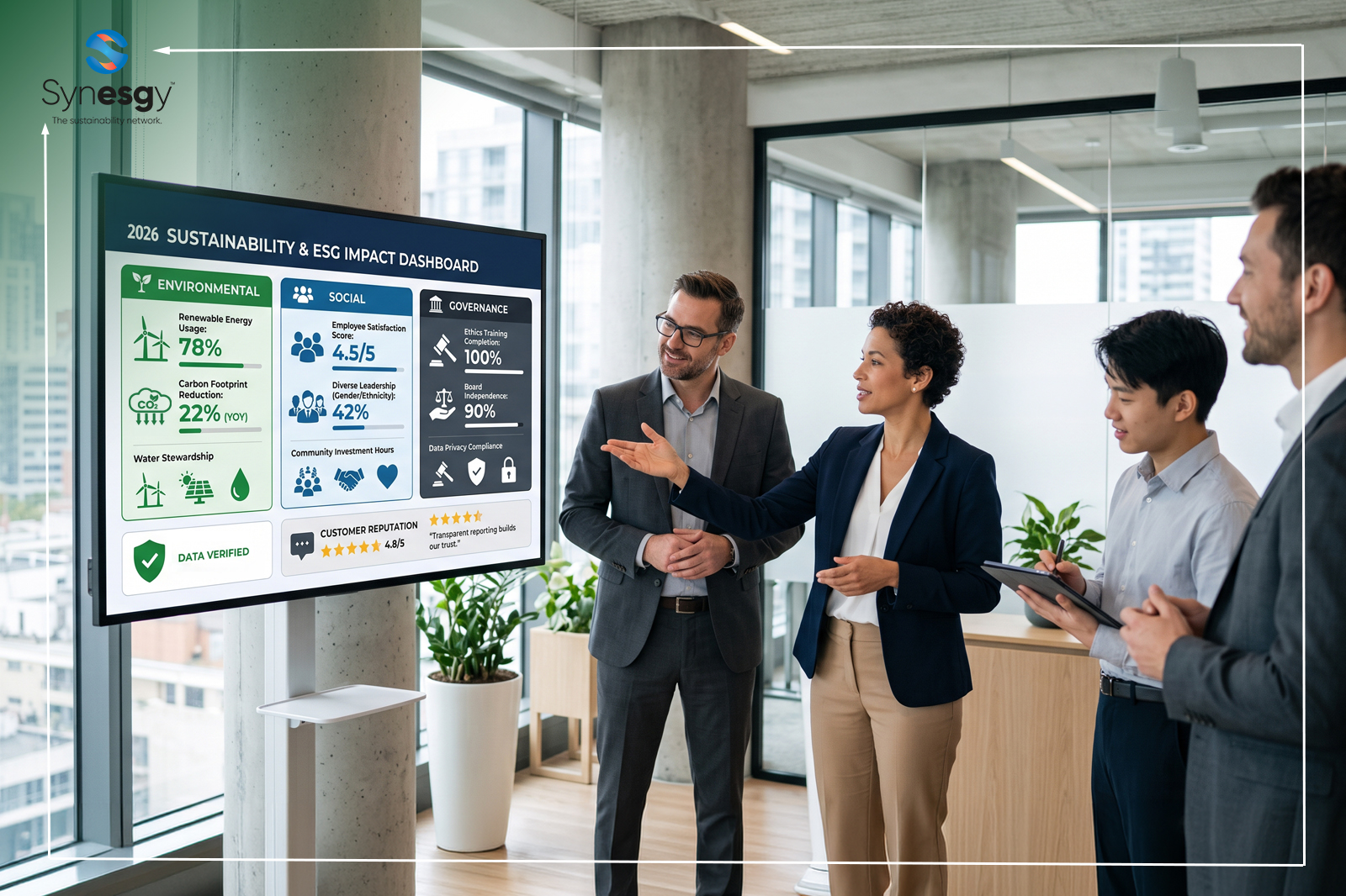 Synesgy Onsite Article How ESG Transparency Builds Customer Trust And Brand Reputation.