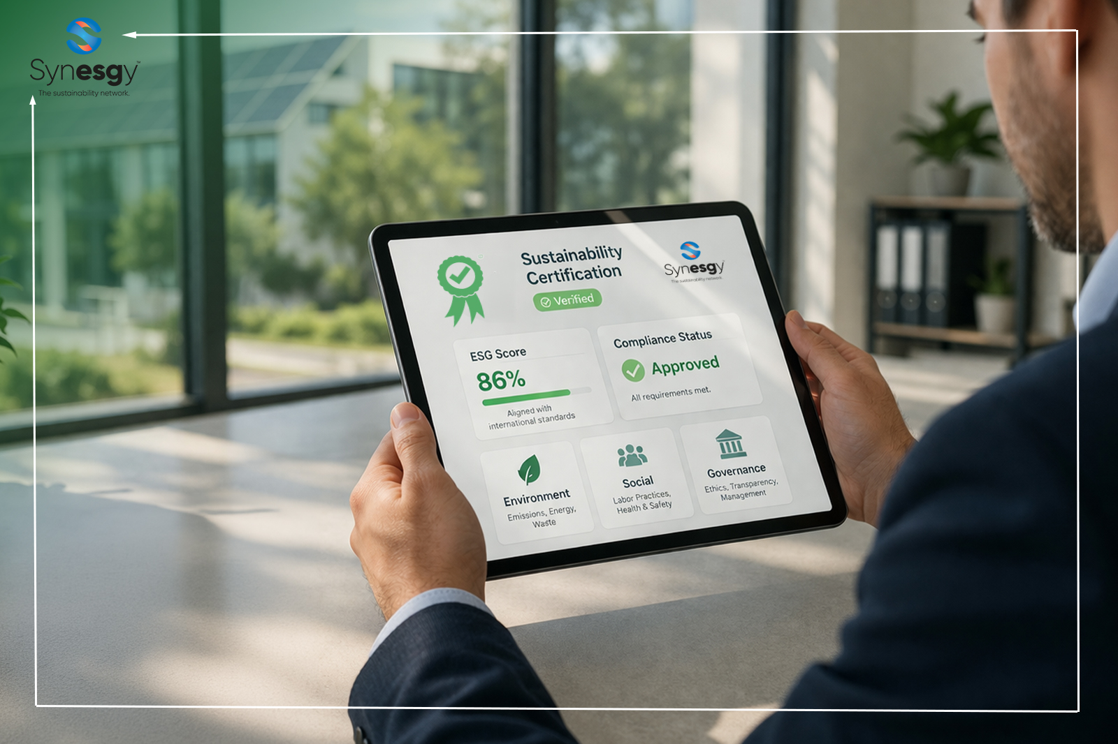Synesgy Onsite Article Certifications For Sustainability, Why DFM & ADX Listed Companies Can No Longer Afford To Delay Compliance.
