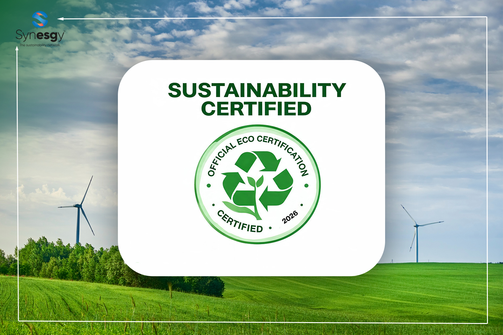 Synesgy Onsite Article Sustainability Certification Requirements; What Your Business Actually Needs To Qualify.